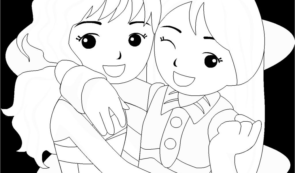 Coloriage Pour Sa Meilleure Amie Ides De Dessin Pour Sa Meilleure Amie