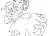 Coloriage Princesse Violette 40 Elegant Princess sofia Template