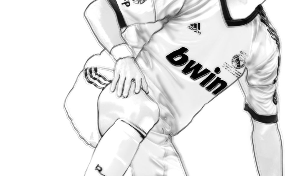 Coloriage Ronaldo A Imprimer Coloriage Cristiano Ronaldo Vector Surpris