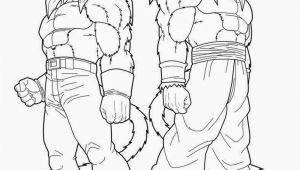 Coloriage Sangoku Super Sayen 4 Dibujo De Goku Y Ve A Fase 4 De Drago Goku Pinterest