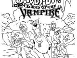 Coloriage Scoubidou En Ligne Coloriage Scooby Doo Vampire Jalloween Dessin