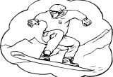 Coloriage Snowboard Snowboard Planche   Neige 45 Transport – Coloriages   Imprimer