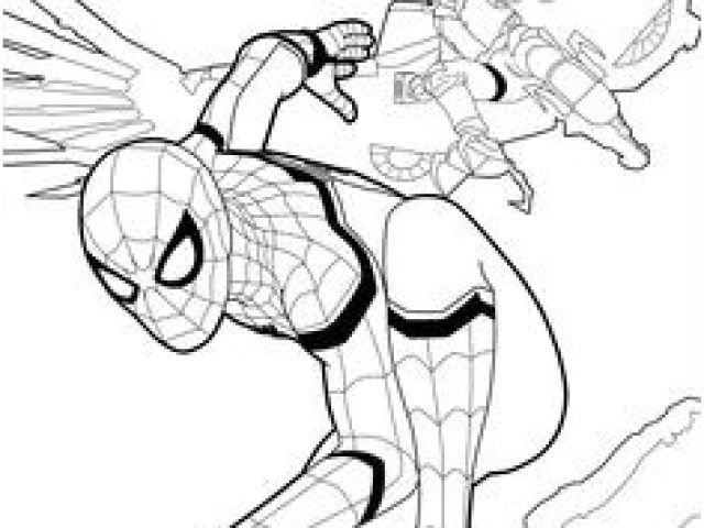 Coloriage Spiderman Noir à Imprimer Spider Man Coloring ...