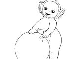 Coloriage Teletubbies Lala Teletubbies Play Ball Coloring Pages Free New Coloring Pages