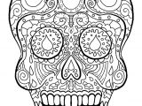 Coloriage Tete De Mort Mexicaine A Imprimer 14 Frais Coloriage De Tete De Mort Collection