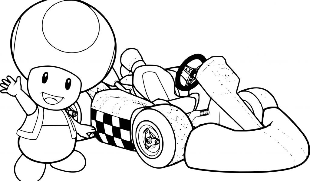 Coloriage Toad Gratuit Coloriage Toad Mario Kart Imprimer Sur Coloriages Fo Danieguto 