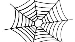 Coloriage Toile D Araignee Halloween