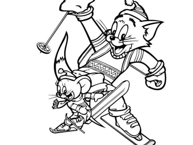 Tom Et Jerry Coloriage En Ligne Gratuit