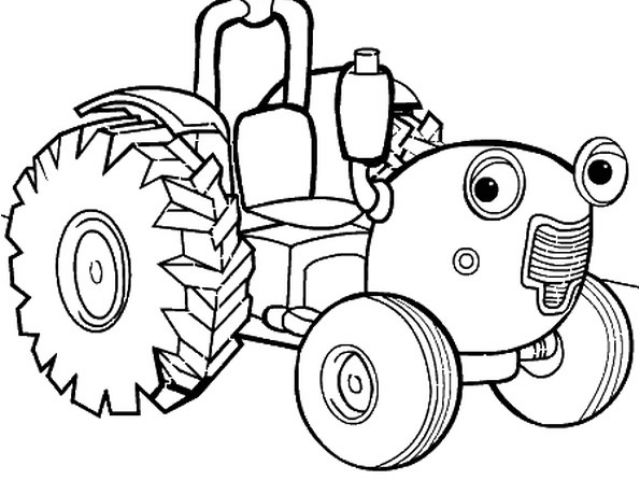 Coloriage Tracteur tom Jules Coloriage Tracteur tom En Ligne Gratuit