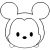 Coloriage Tsum Tsum Mickey Coloriage Mickey Mouse Emoji Face Tsum Tsum Jecolorie