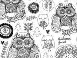 Coloriages Adultes Anti Stress à Imprimer 46 Best Coloriages De Hiboux Pour Adulte Owl Adult Coloring Pages