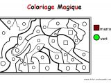 Coloriages Maternelle Petite Section Coloriage Magique Ms formes