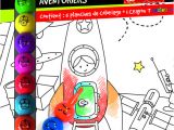 Crayon De Couleur Coloriage Bo Te De 5 Feuilles De Coloriage Nomade Aventuriers Avec