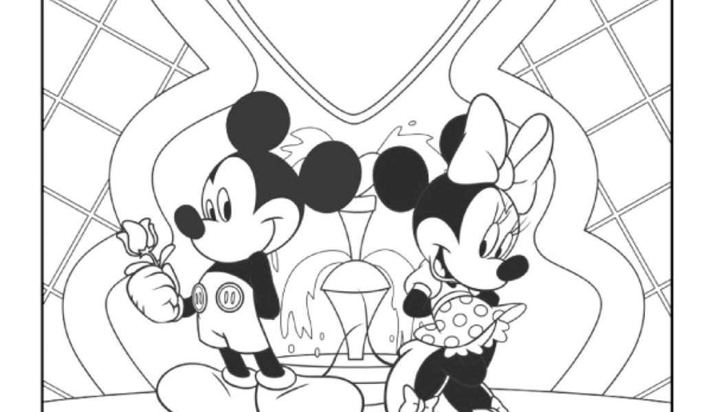 Dessin Coloriage La Maison De Mickey Coloriage La Maison De Mickey