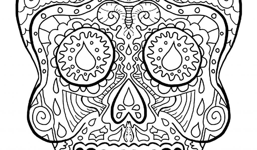 Dessin Coloriage Tete De Mort 14 Frais Coloriage De Tete De Mort