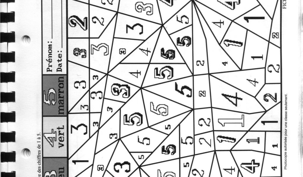 Fichier Coloriage Magique Cp