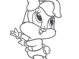 Lapin Coloriage En Ligne Baby Girl Bugs Bunny Coloring Page