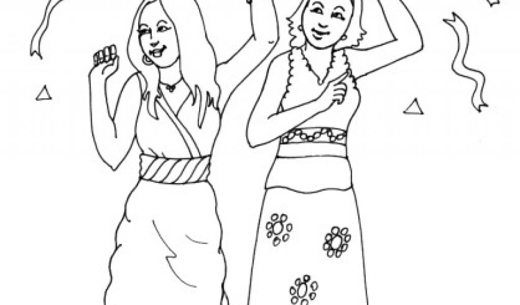 Coloriage De Liv Et Maddie