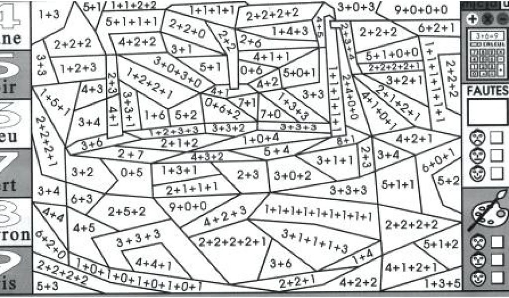 Coloriage Magique Cm 1 Cm 2