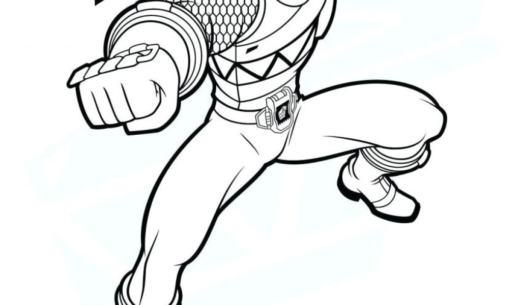Power Rangers Ninja Steel Coloriage Coloring Page for Kids Power Ranger