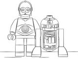 R2d2 Lego Coloriage Coloriage R2 D2 Et Z 6po Lego