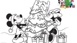 Table De Coloriage Minnie Mickey Et Minnie Préparent Les Fêtes De Fin D Année