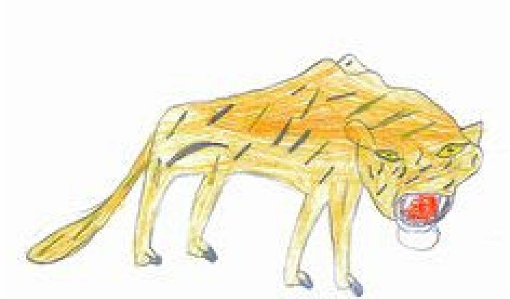 Tigre A Dent De Sabre Coloriage Les 14 Meilleures Images De Dessins D