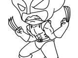 Wolverine Dessin Coloriage Super Héros Marvel 266 Super Héros – Coloriages   Imprimer